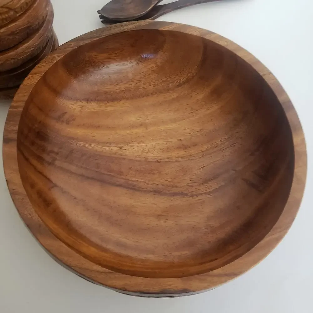 Wooden vtg hand